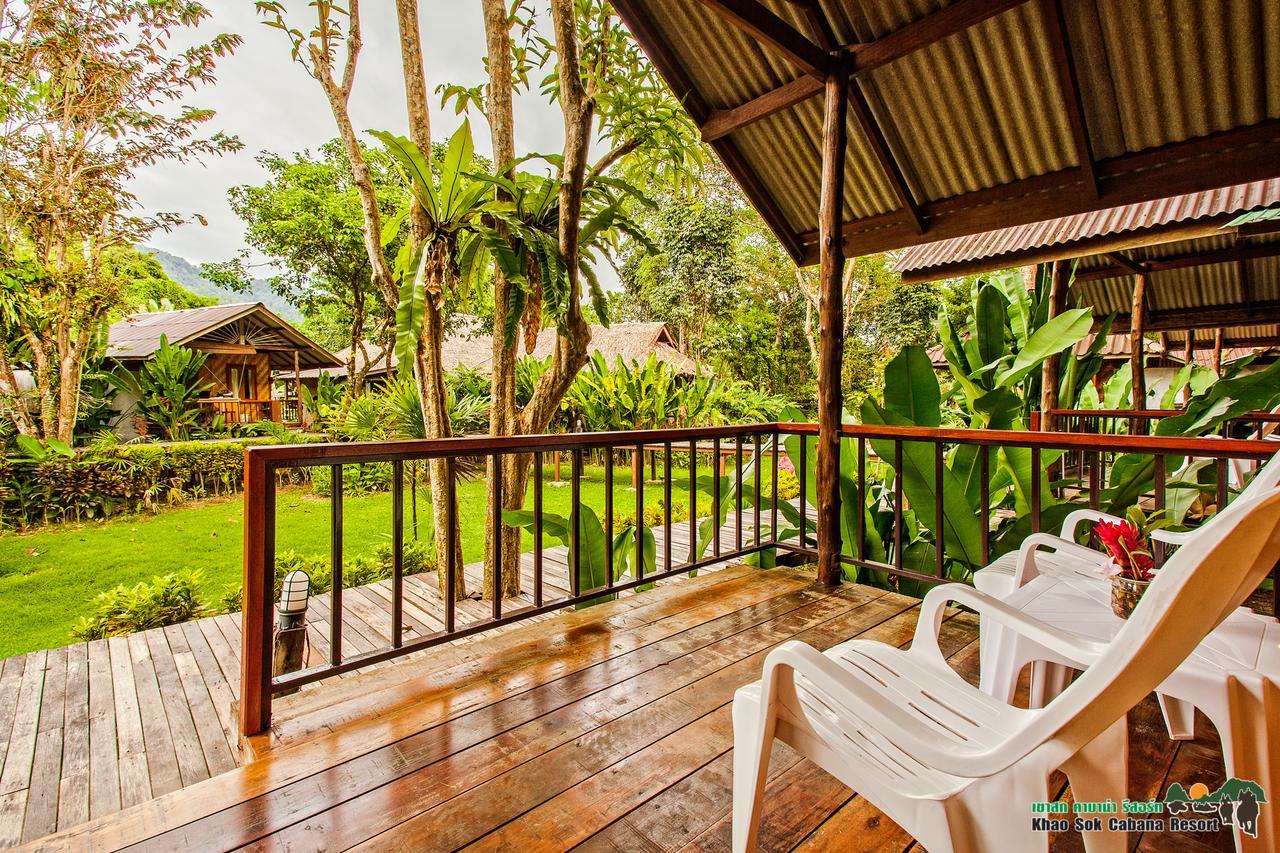 Khao Sok Cabana Resort Khao Sok National Park Exteriér fotografie